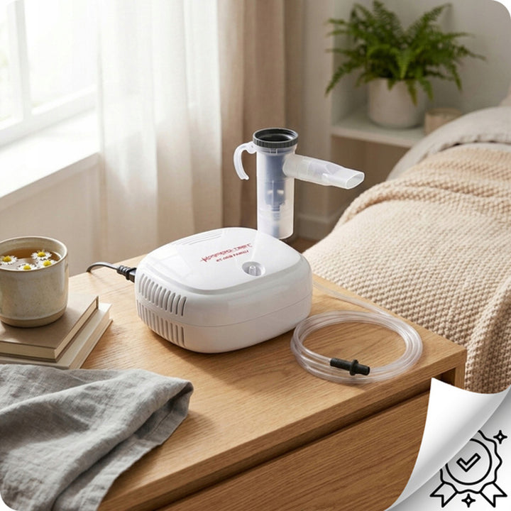 Inalatore a compressione, 2 maschere, KT-NEB FAMILY, Techmed
