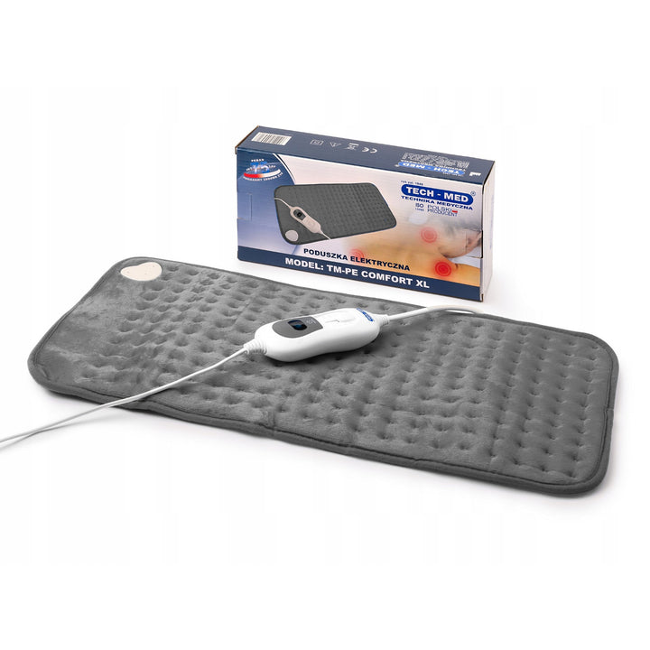 Cuscino elettrico, 3 livelli di calore, 30x60 cm, potenza 100 W, TM-PE COMFORT XL, Tech-Med