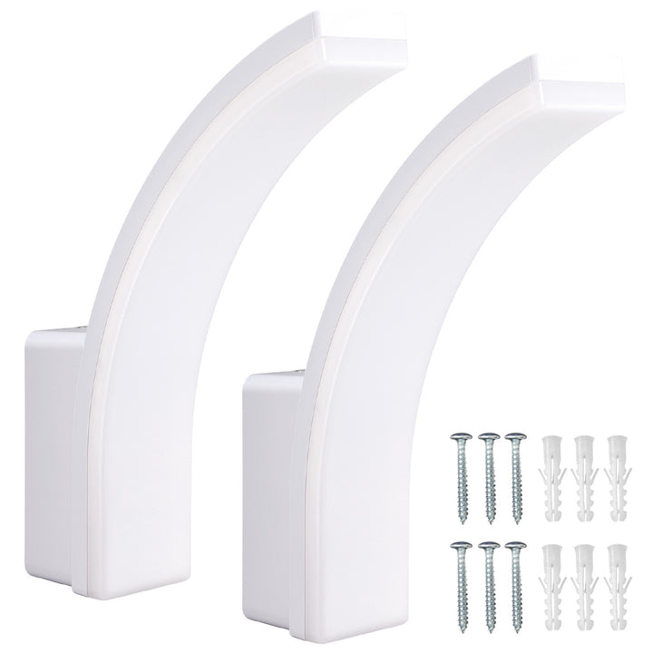 Lampada LED Maclean, colore bianco, 20 W, IP65, 2750 lm, luce bianca neutra (4000 K) MCE511 W, 2 pezzi