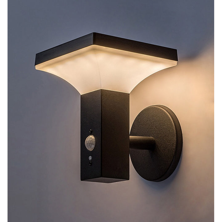 Lampada Rabalux, da parete, per esterni, a energia solare, IP44, LED 4 W, Geleen, 2 pezzi
