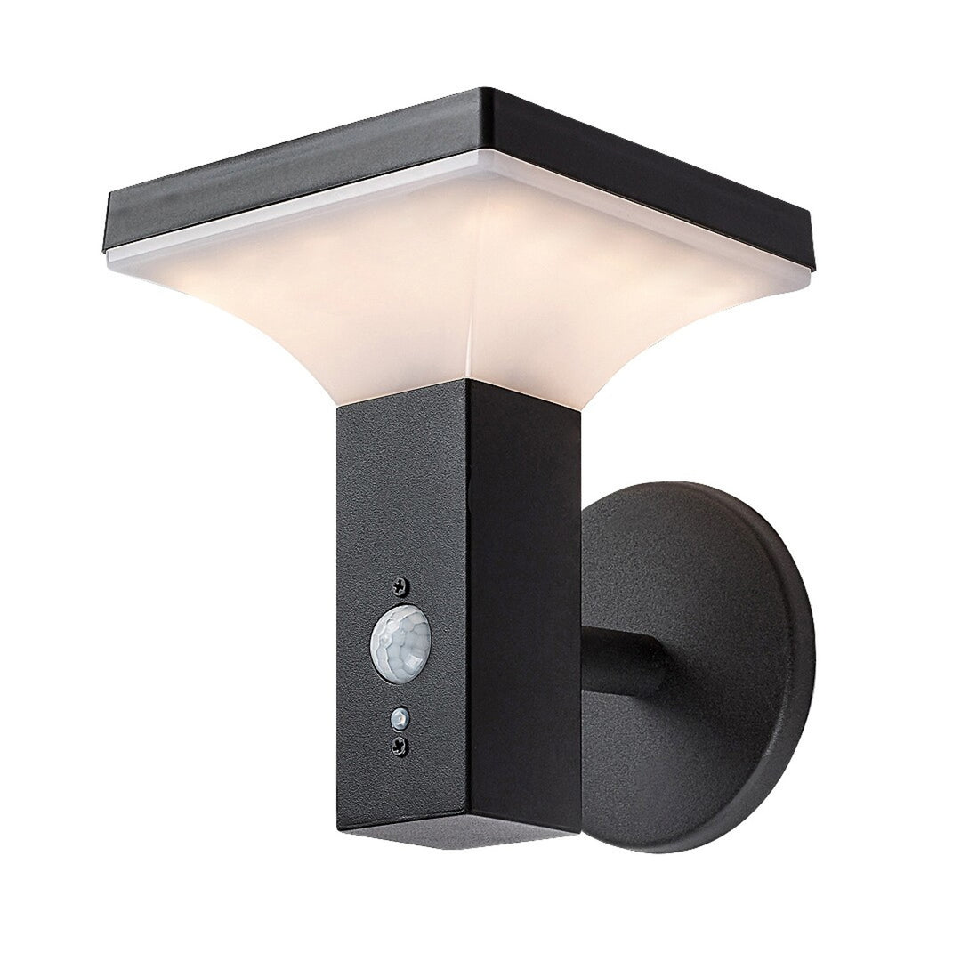 Lampada Rabalux, da parete, per esterni, a energia solare, IP44, LED 4 W, Geleen, 4 pezzi
