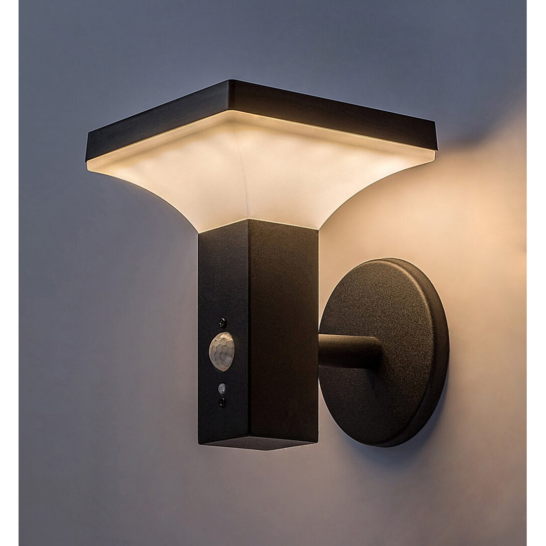 Lampada Rabalux, da parete, per esterni, a energia solare, IP44, LED 4 W, Geleen, 4 pezzi
