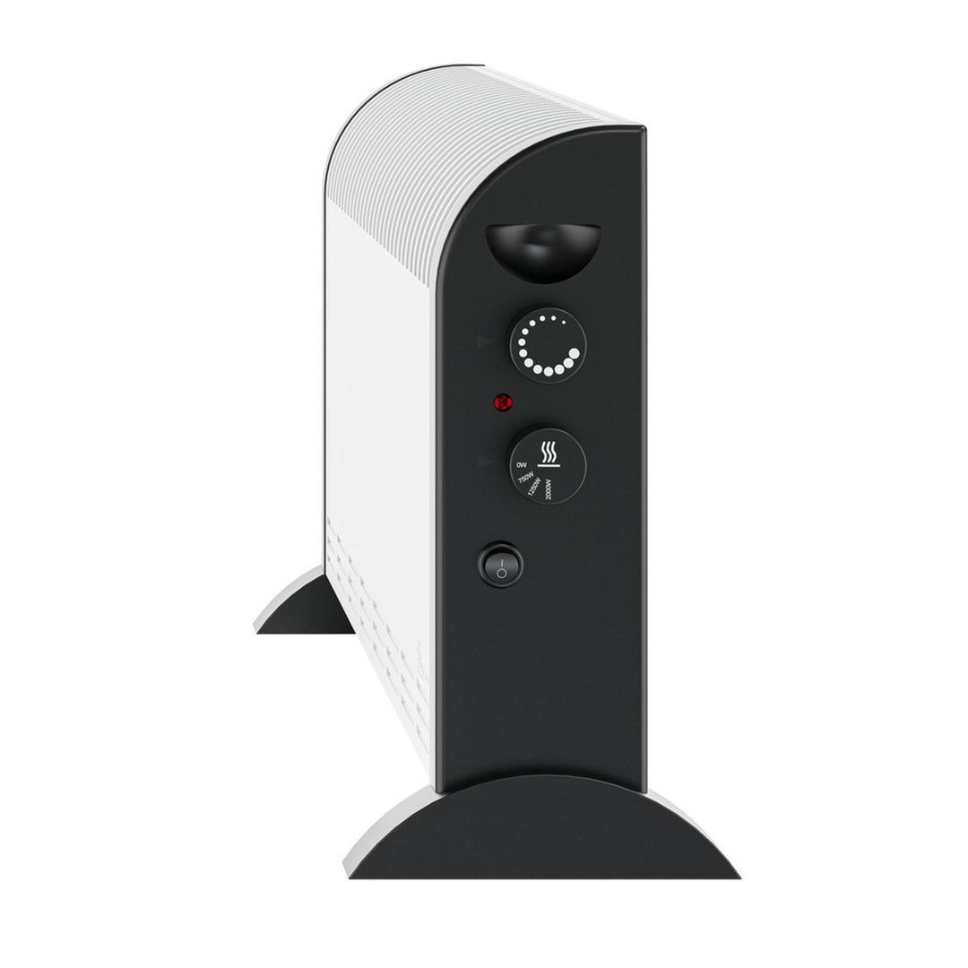Termoconvettore elettrico Extralink, potenza 2000 W, ventola integrata per la distribuzione del calore, regolazione a 3 livelli, modalità turbo, LCV-06