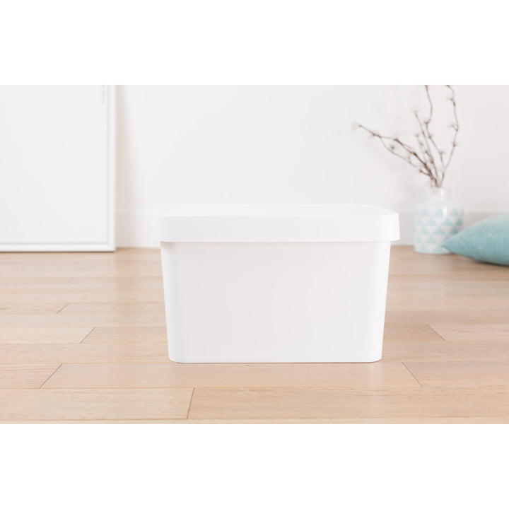 Contenitore con coperchio Curver Infinity da 17 L, bianco, 3 pezzi