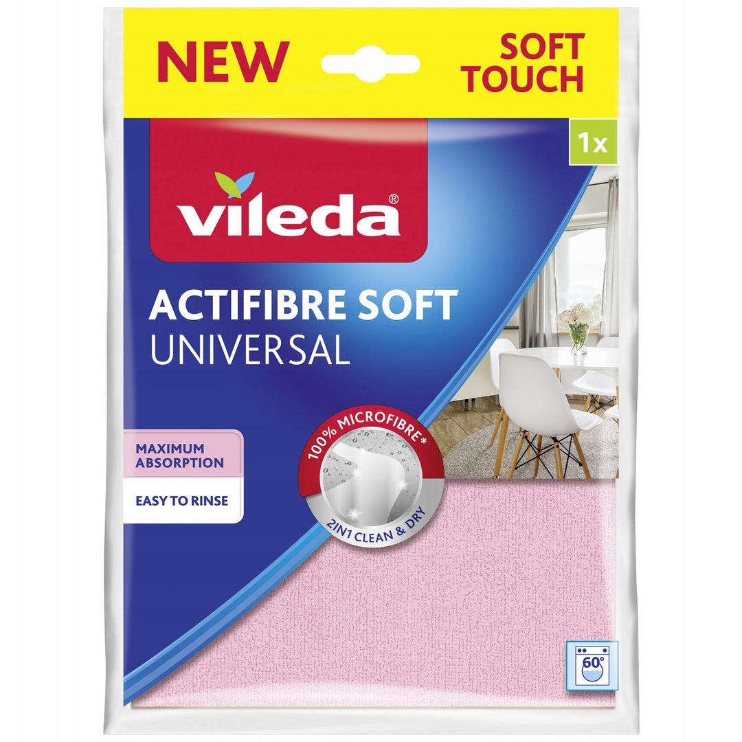 Mop piatto con secchio e strizzatore GreenBlue, due ricambi in microfibra HQ, capacità 5,7 L, MaxiClean GB870 + panno Vileda Actifibre Soft