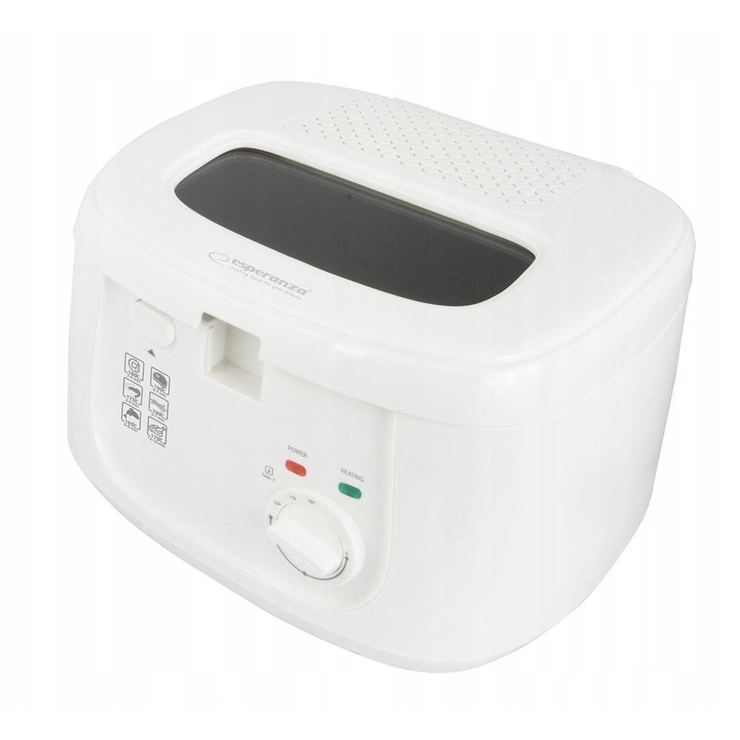 Friggitrice Esperanza SPRING ROLL, 2,5 L, 1800 W, regolazione della temperatura, Esperanza