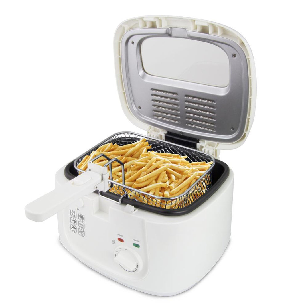 Friggitrice Esperanza SPRING ROLL, 2,5 L, 1800 W, regolazione della temperatura, Esperanza