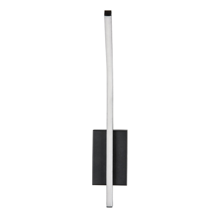 Applique da interno Tilmann, nera, LED 10 W, 550 lm, 4000 K, H 36 cm, IP44, comando tattile, 75088