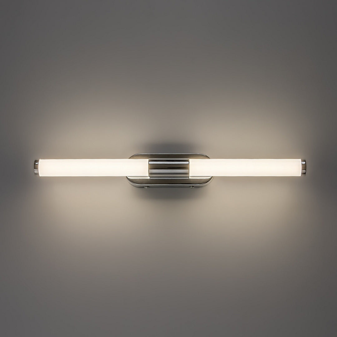 Applique da interno Tenebra, LED 6 W, 730 lm, 4000 K, L 40 cm, IP44, cromata, 75094