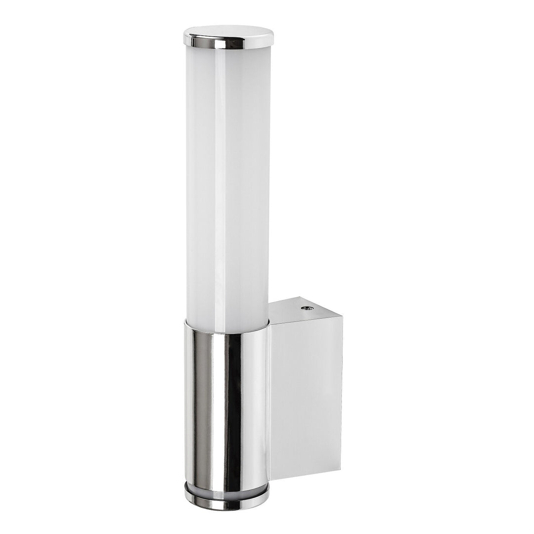 Applique da interno Tenero, LED 6 W, 4000 K, 600 lm, H 29 cm, cromata, IP44, 75100