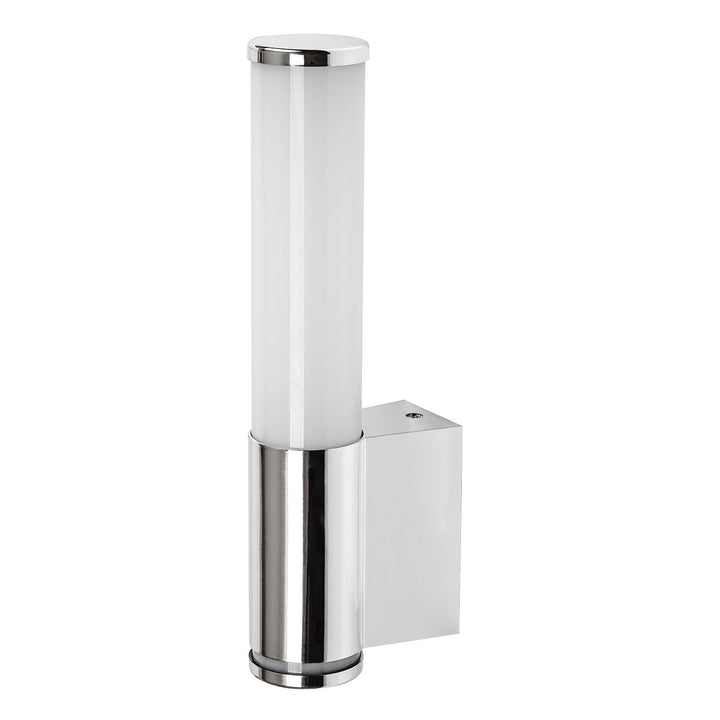 Applique da interno Tenero, LED 6 W, 4000 K, 600 lm, H 29 cm, cromata, IP44, 75100