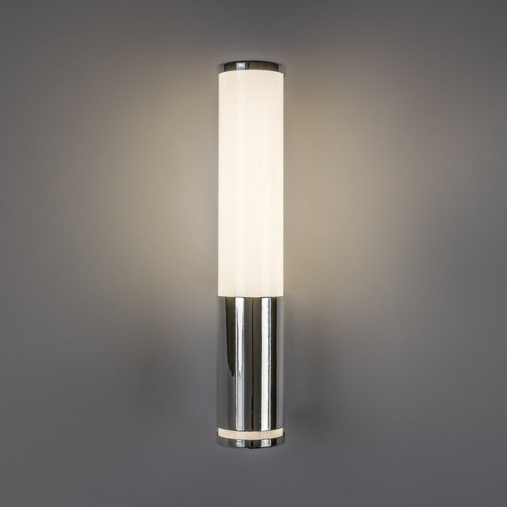 Applique da interno Tenero, LED 6 W, 4000 K, 600 lm, H 29 cm, cromata, IP44, 75100