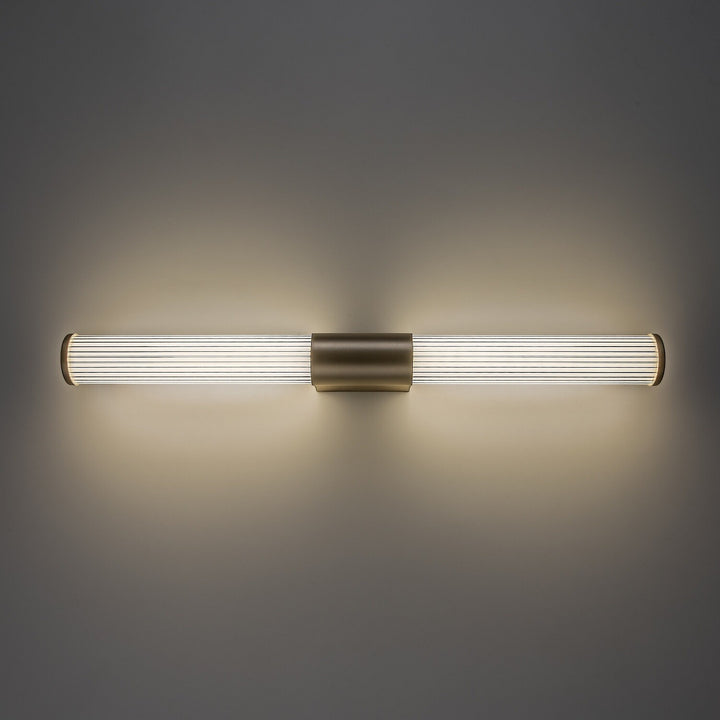 Applique da bagno, Calyn, LED 15 W, 4000 K, 1450 lm, L 60 cm, dorata, IP44, 75105