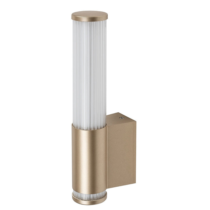 Applique da bagno, Calyn, LED 6 W, 4000 K, 530 lm, H 29 cm, dorata, IP44, 75106