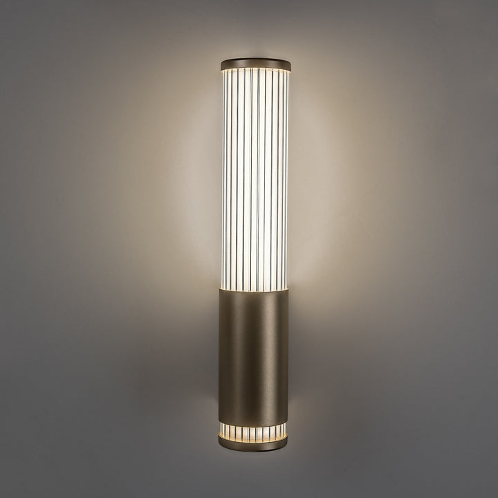 Applique da bagno, Calyn, LED 6 W, 4000 K, 530 lm, H 29 cm, dorata, IP44, 75106