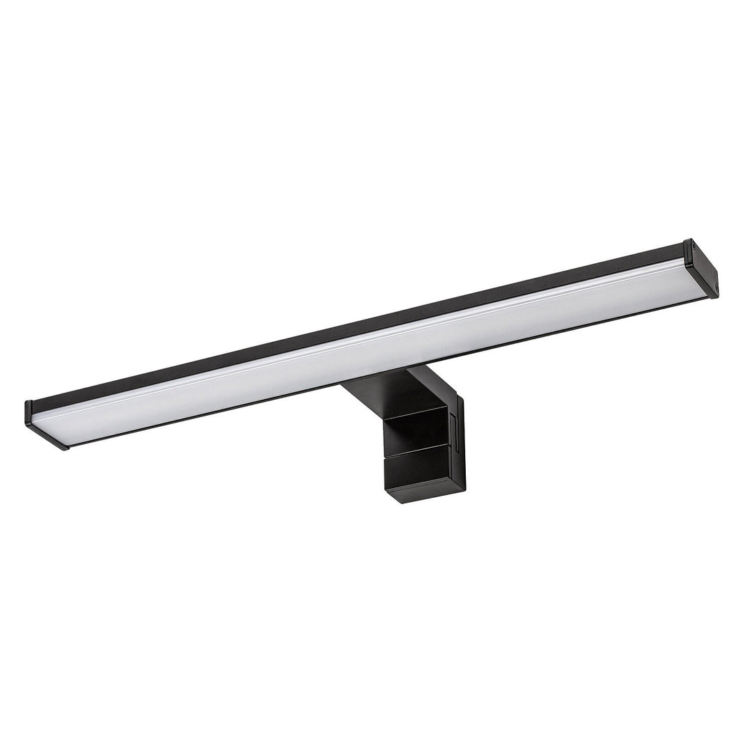 Applique da bagno, Seyra, LED 8 W, 4000 K, 650 lm, L 40 cm, nero, IP44, 75112