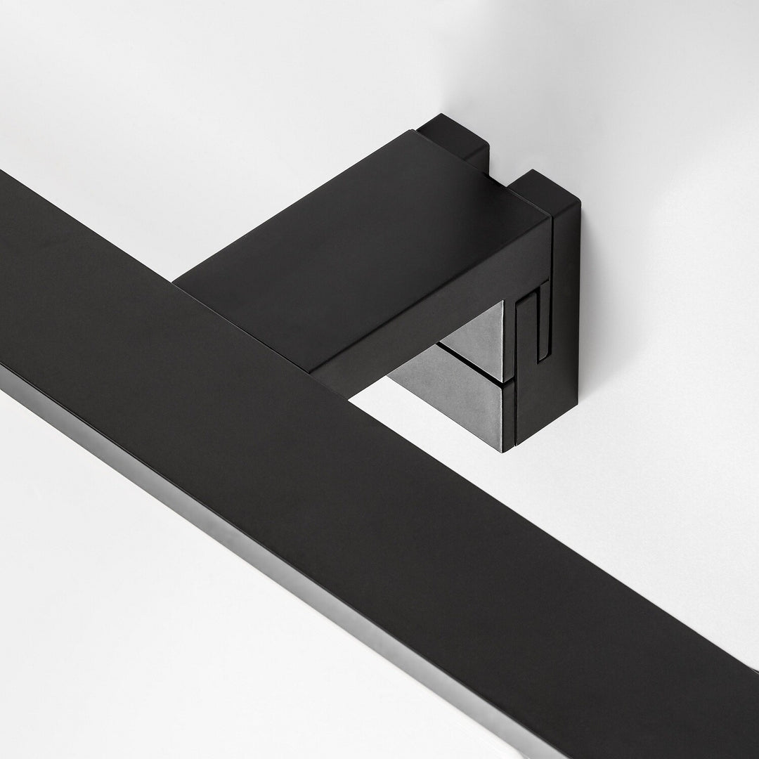 Applique da bagno, Seyra, LED 8 W, 4000 K, 650 lm, L 40 cm, nero, IP44, 75112