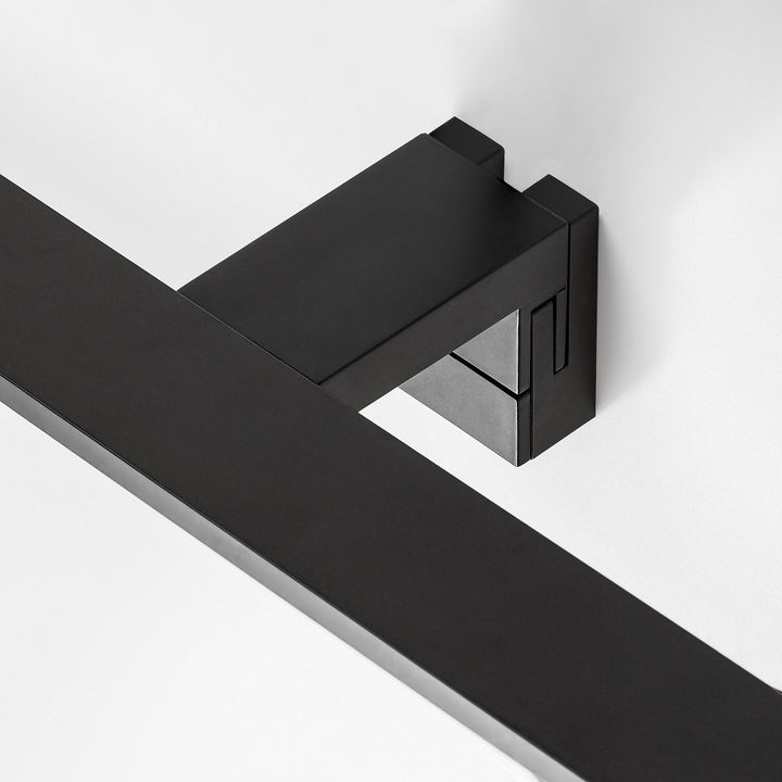Applique da bagno, Seyra, LED 8 W, 4000 K, 650 lm, L 40 cm, nero, IP44, 75112