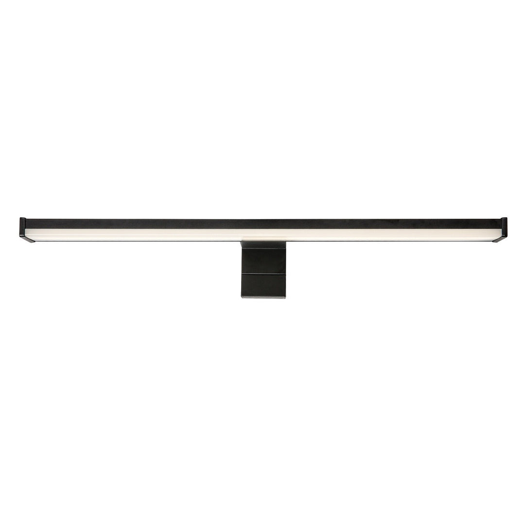 Applique da bagno, Seyra, LED 8 W, 4000 K, 650 lm, L 40 cm, nero, IP44, 75112