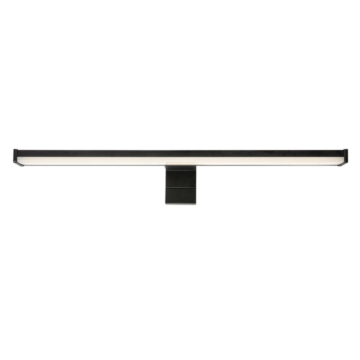 Applique da bagno, Seyra, LED 8 W, 4000 K, 650 lm, L 40 cm, nero, IP44, 75112