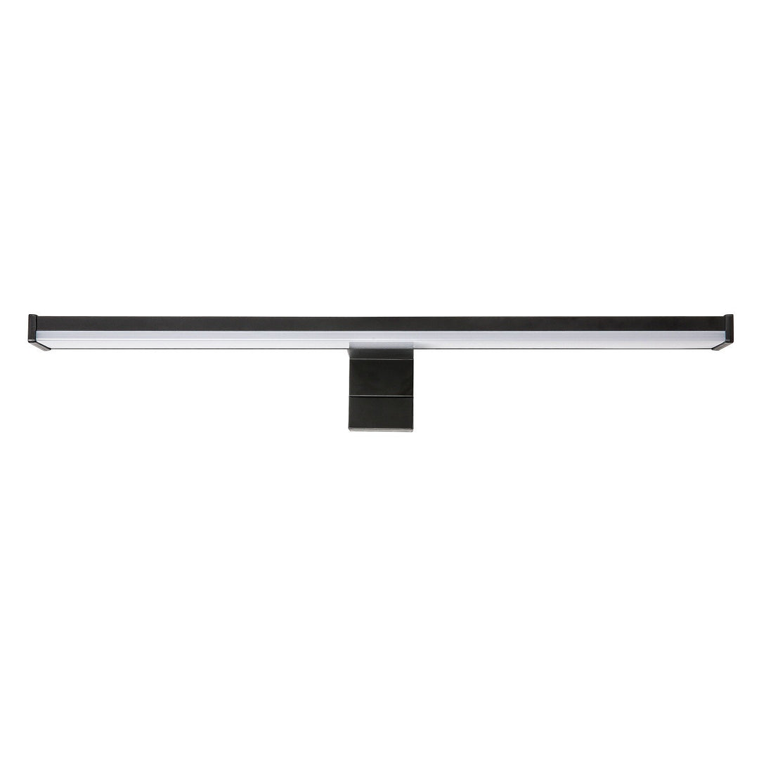 Applique da bagno, Seyra, LED 8 W, 4000 K, 650 lm, L 40 cm, nero, IP44, 75112