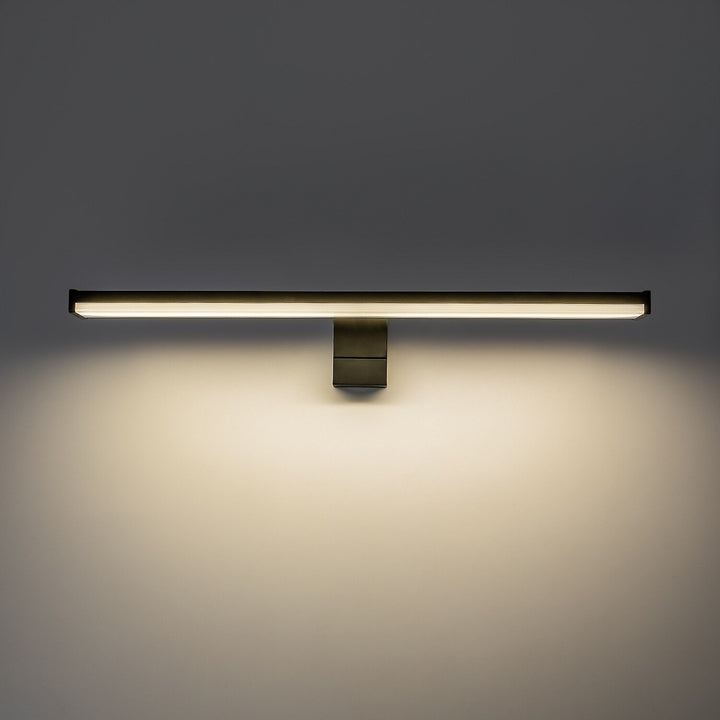 Applique da bagno, Seyra, LED 8 W, 4000 K, 650 lm, L 40 cm, nero, IP44, 75112