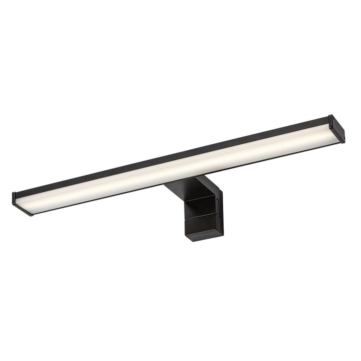 Applique da bagno, Seyra, LED 8 W, 4000 K, 650 lm, L 40 cm, nero, IP44, 75112