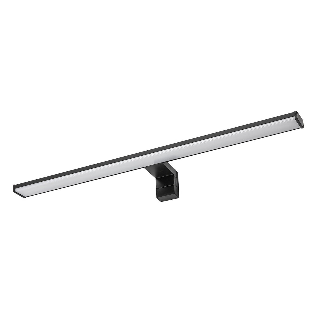 Applique da bagno, Seyra, LED 12 W, 4000 K, 910 lm, L 60 cm, nero, IP44, 75113