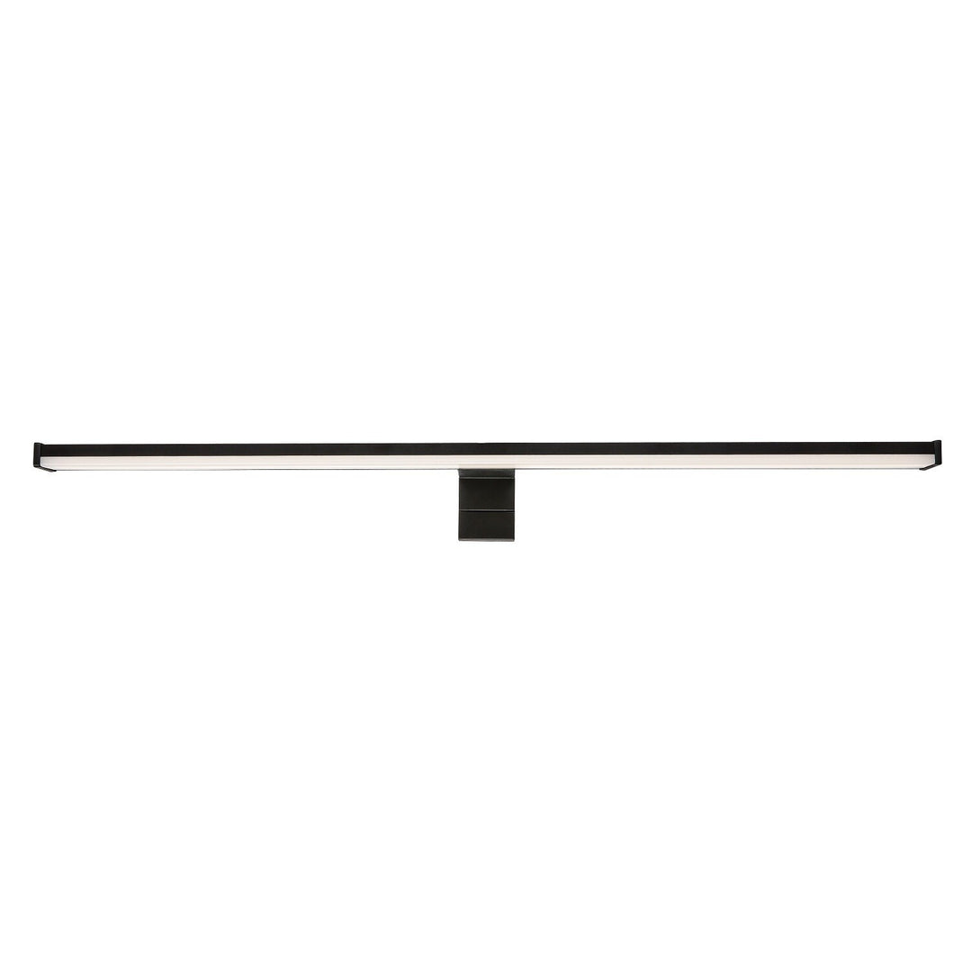 Applique da bagno, Seyra, LED 12 W, 4000 K, 910 lm, L 60 cm, nero, IP44, 75113