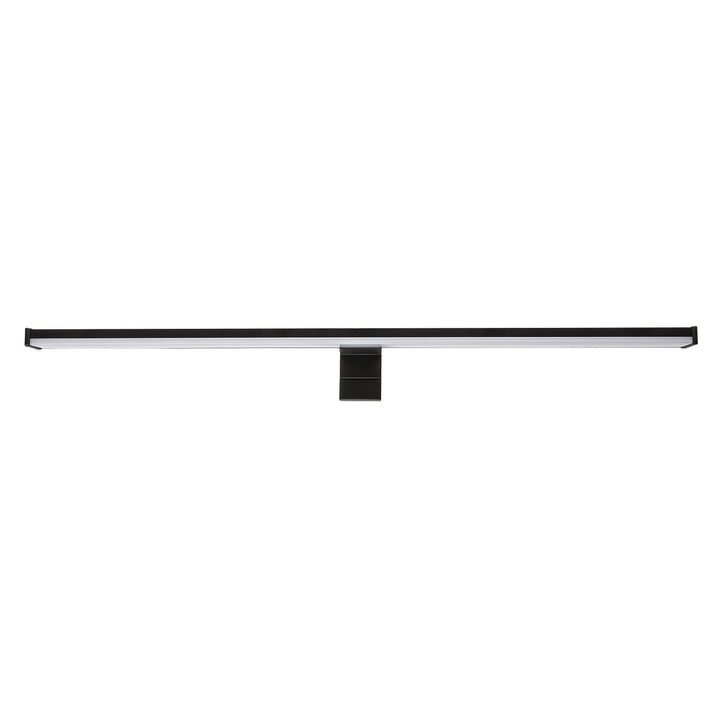 Applique da bagno, Seyra, LED 12 W, 4000 K, 910 lm, L 60 cm, nero, IP44, 75113