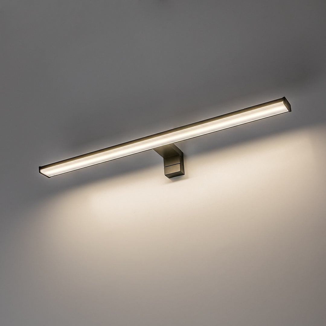 Applique da bagno, Seyra, LED 12 W, 4000 K, 910 lm, L 60 cm, nero, IP44, 75113