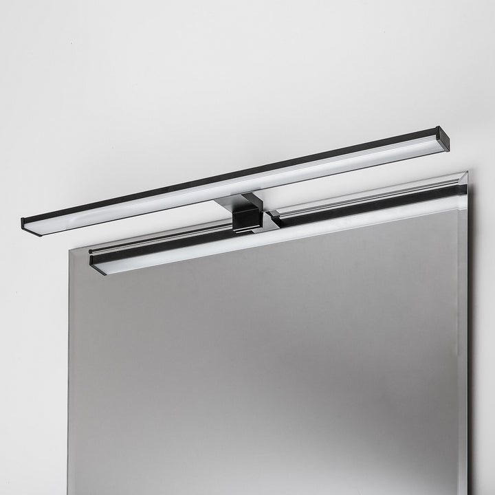 Applique da bagno, Seyra, LED 12 W, 4000 K, 910 lm, L 60 cm, nero, IP44, 75113