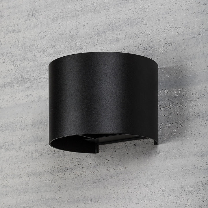 Applique da esterno, Virna, LED 5 W, 420 lm, temperatura di colore 2700, 4000, 6500 K, IP54, nero, 77218