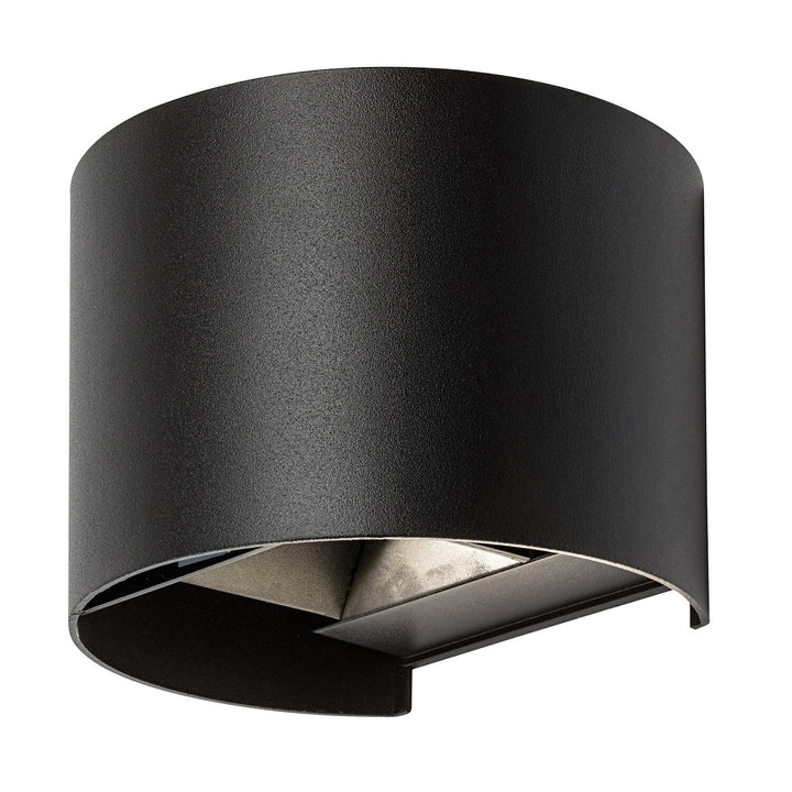 Applique da esterno, Virna, LED 5 W, 420 lm, temperatura di colore 2700, 4000, 6500 K, IP54, nero, 77218