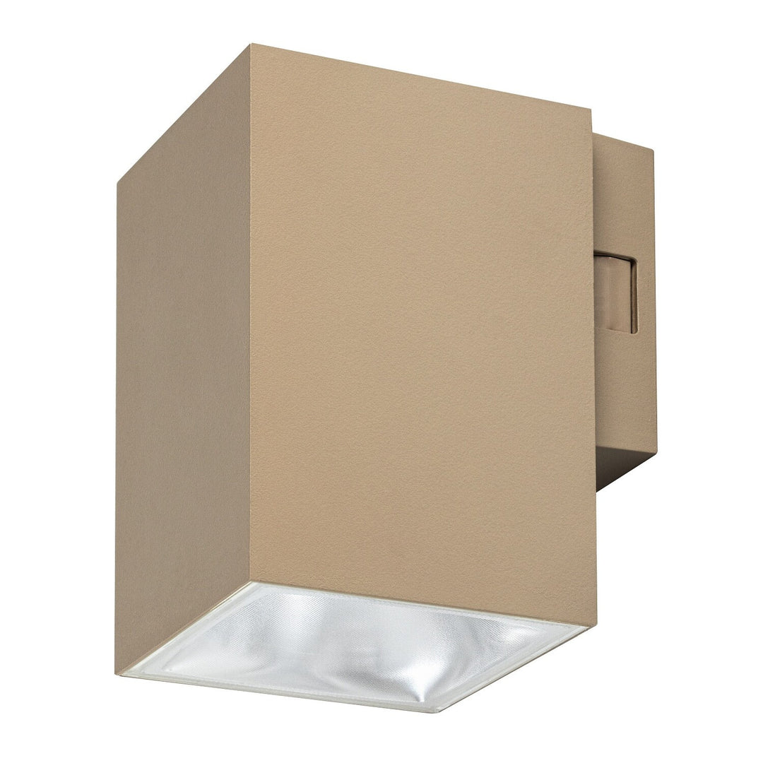 Applique da esterno, Urfa, LED 9 W, 900 lm, temperatura di colore 2700, 4000, 6500 K, H 11,5 cm, IP65, grigio-beige, 77216