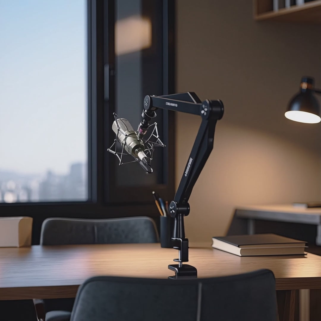 Supporto per microfono 3/8" e 5/8" NanoRS, 1 kg max, RS422