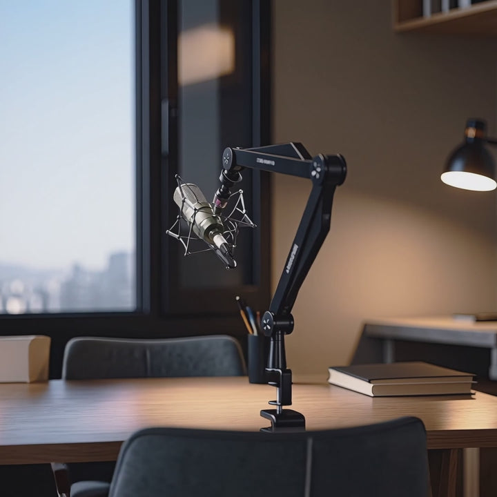 Supporto per microfono 3/8" e 5/8" NanoRS, 1 kg max, RS422