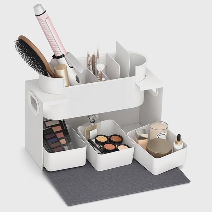 Contenitore universale Maclean per cosmetici e articoli da toeletta, 8 kg, 367x150x220 mm, MC-479 Portatrucchi