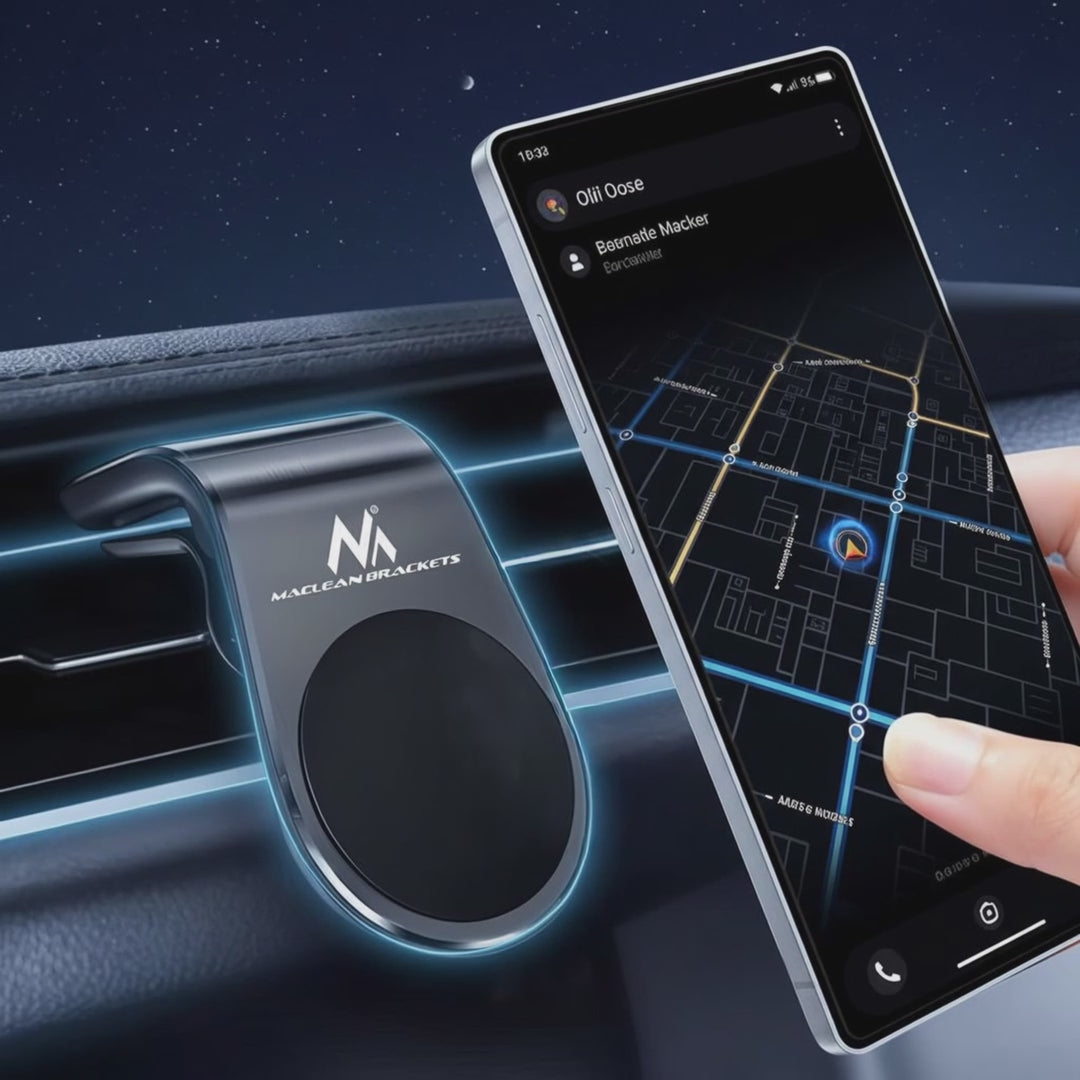 Supporto magnetico  Telefono Maclean MC-326 per auto per ventilazione supporto magnetico, supporto per smartphone