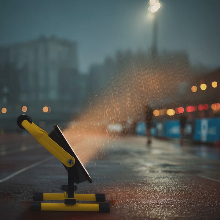 Supporto da pavimento per LED Treppiede proiettore Stand costruzione Spotlight ruotabile in acciaio (per MCE550 / MCE650)