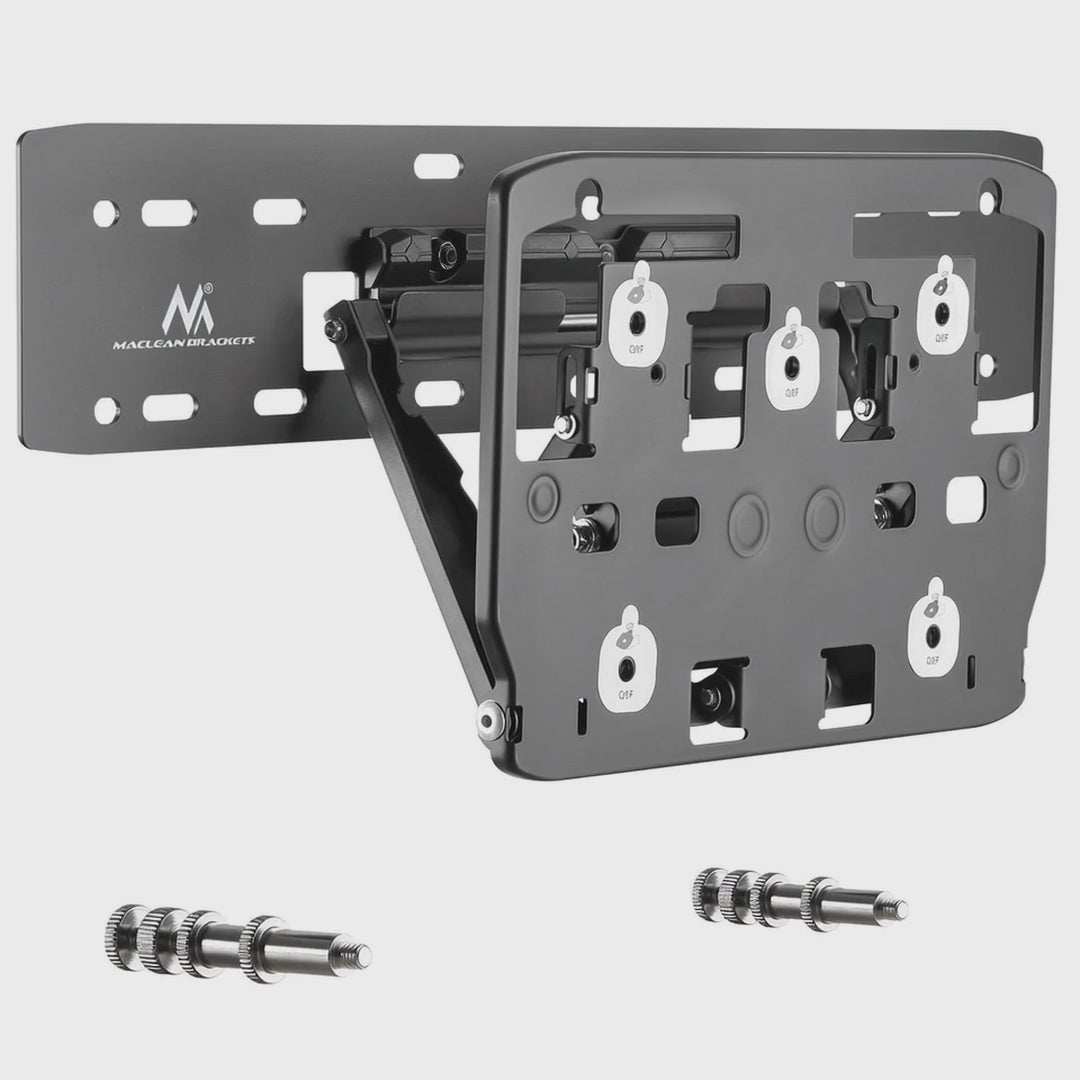 Maclean MC-837 Supporto da parete QLED TV Micro-Gap per Samsung Q7 / Q8 / Q9 / Q7FN / Q9FN da 75 "a 50 kg Ultra sottile