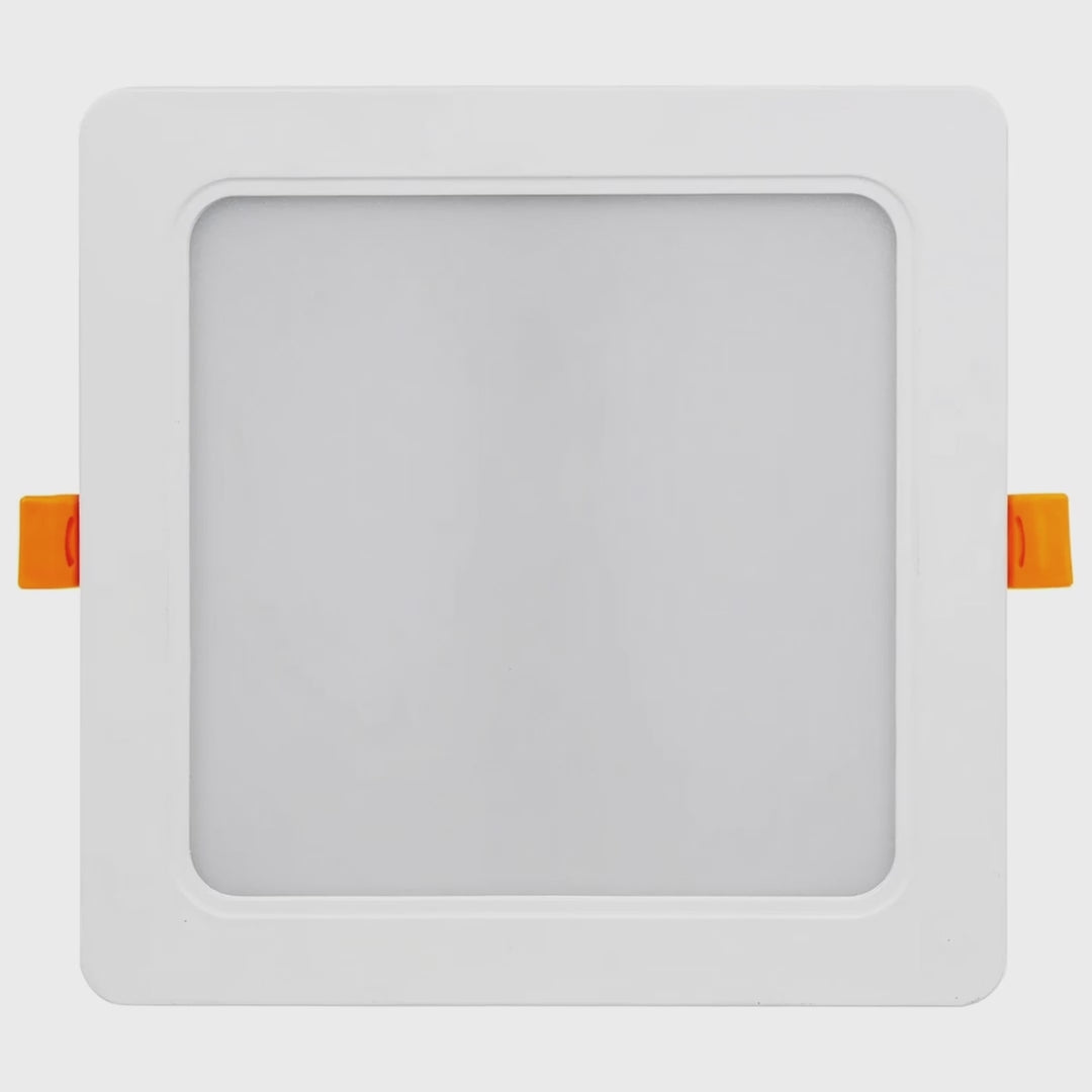 Pannello da soffitto Maclean LED, montaggio ad incasso SLIM, 18W, bianco neutro 4000K, 170*170*26mm, 1900lm, MCE374 S